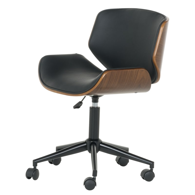 Офис стол Carmen 6409 орех-черен